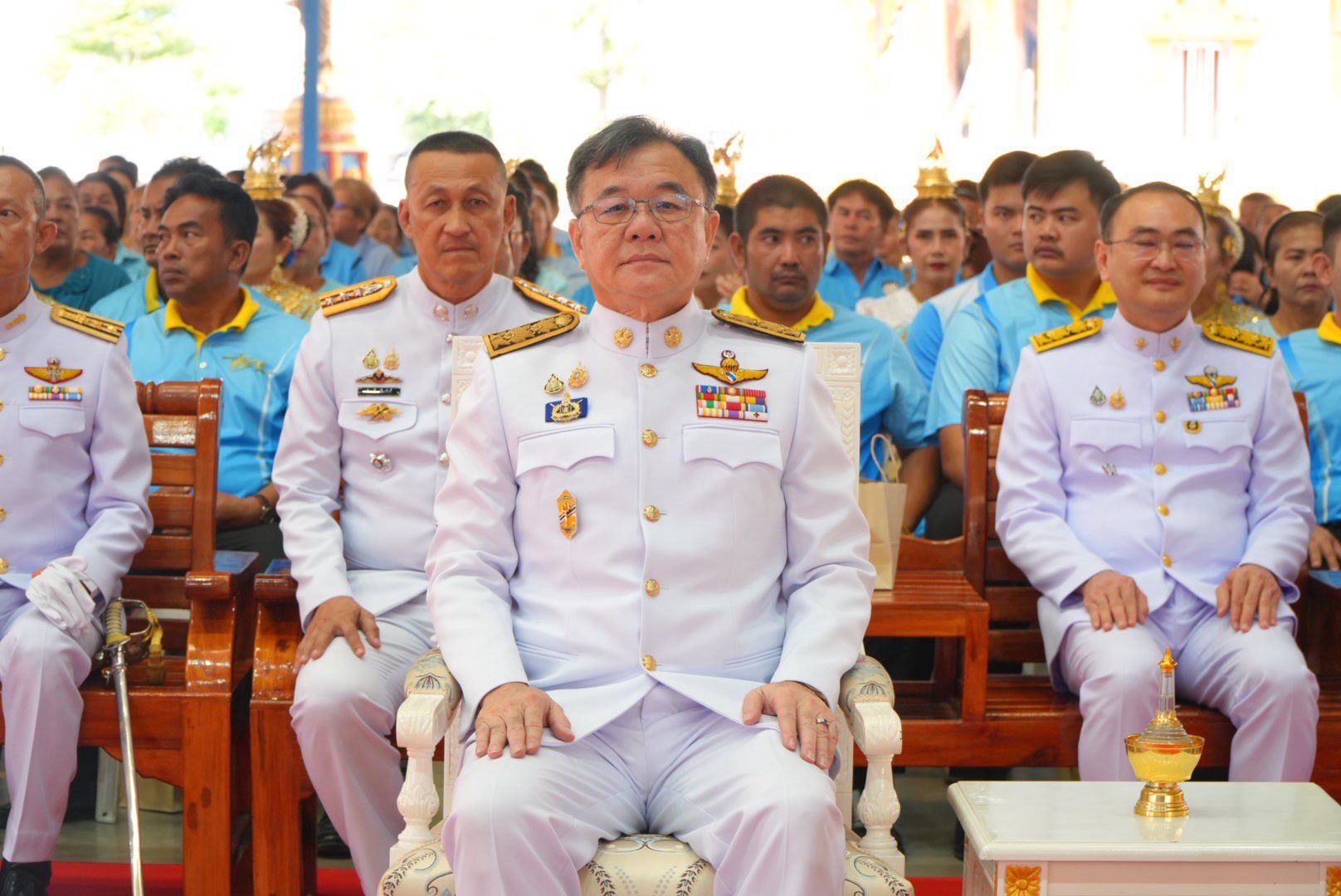 พช.ฉะเชิงเทราจัดพิธีมอบเงินพระราชทานขวัญถุงกองทุนแม่ของแผ่นดิน แก่ 13 หมู่บ้านต้นกล้า สืบสานพระราชปณิธานสู่ชุมชน