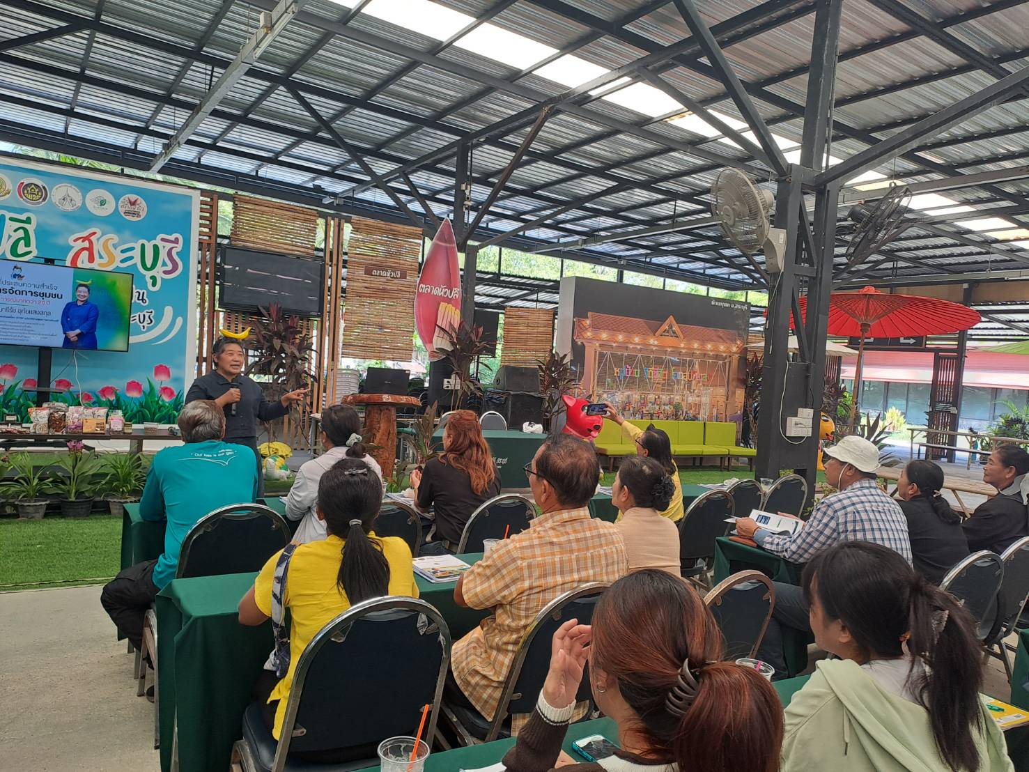 พช. ฉะเชิงเทรา ดำเนินโครงการเสริมสร้างรายได้ด้วยเครือข่ายเกษตรปลอดภัย กิจกรรมหลักที่ ๑ ส่งเสริมและพัฒนาศักยภาพเครือข่ายเกษตรปลอดภัยระดับจังหวัด กิจกรรมประชุมเชิงปฏิบัติการการส่งเสริมและพัฒนาศักยภาพเครือข่ายเกษตรปลอดภัยระดับจังหวัด