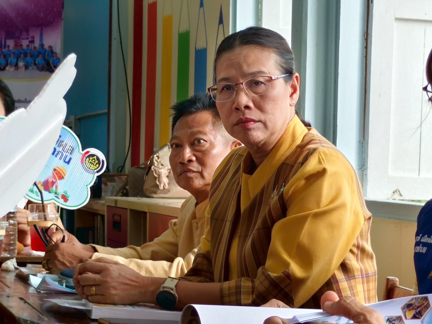 ผู้นำการเปลี่ยนแปลงตำบลเมืองใหม่ ฉะเชิงเทรา โชว์ผลสำเร็จบนเวทีระดับประเทศ ณ โรงเรียนวัดแสนภุมราวาส มหกรรม “ตำบลเข้มแข็งตามหลักเศรษฐกิจพอเพียง”