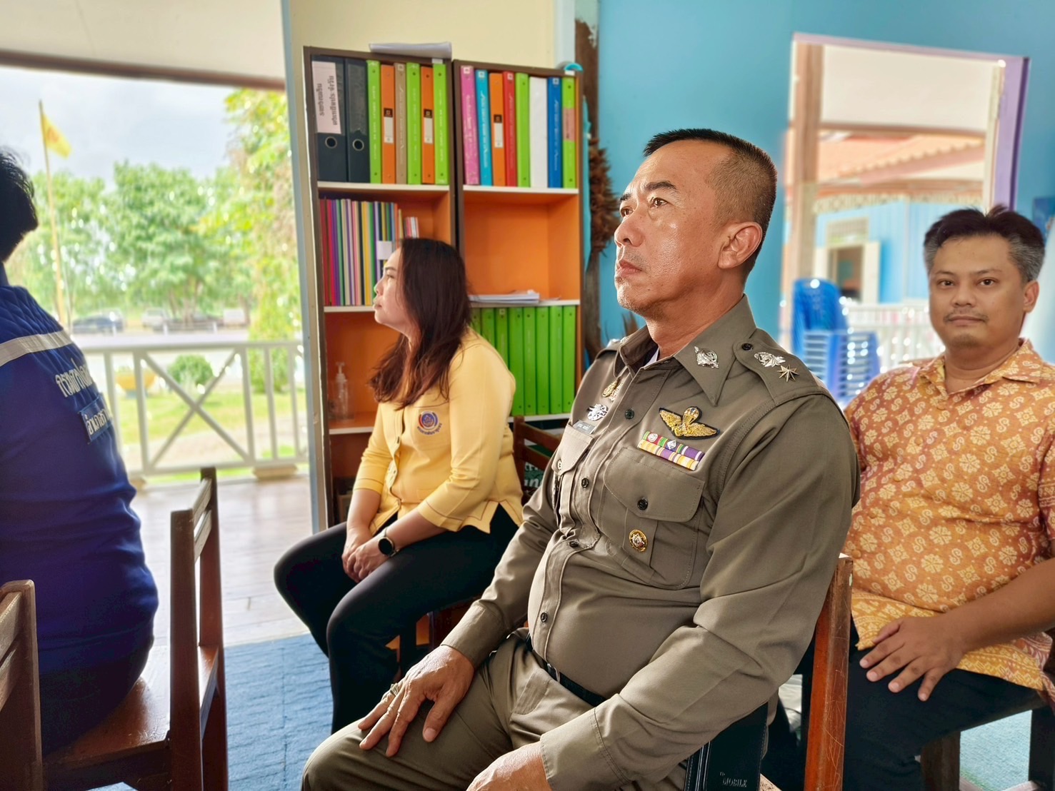 ผู้นำการเปลี่ยนแปลงตำบลเมืองใหม่ ฉะเชิงเทรา โชว์ผลสำเร็จบนเวทีระดับประเทศ ณ โรงเรียนวัดแสนภุมราวาส มหกรรม “ตำบลเข้มแข็งตามหลักเศรษฐกิจพอเพียง”