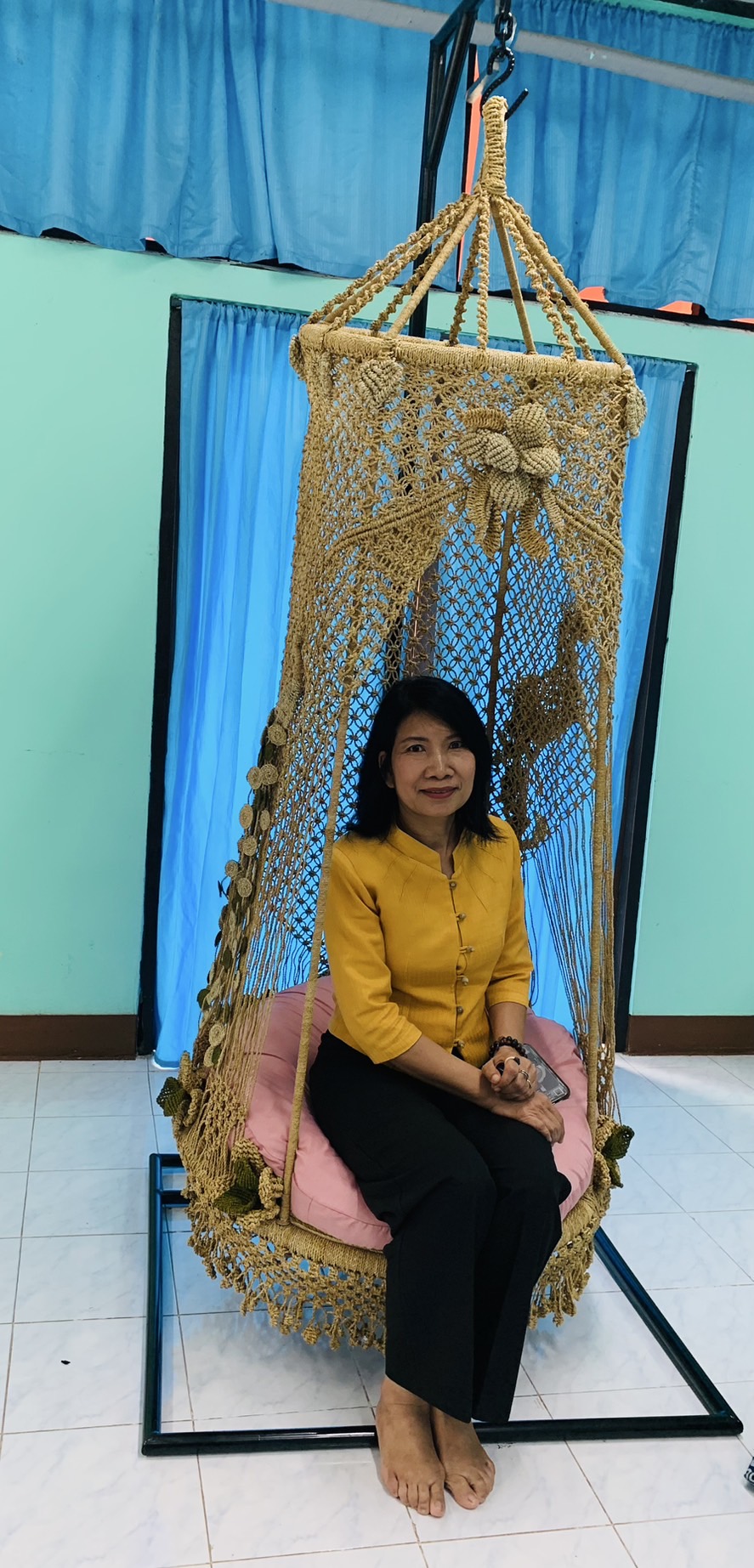 พช.ฉะเชิงเทรา รับสมัคร “ชิงช้าหญ้าแฝก” เข้าร่วมการประกวดผ้าลายพระราชทาน “ผ้าลายสิริราชพัสตราภรณ์“ และงานหัตถกรรม ประจำปี 2568