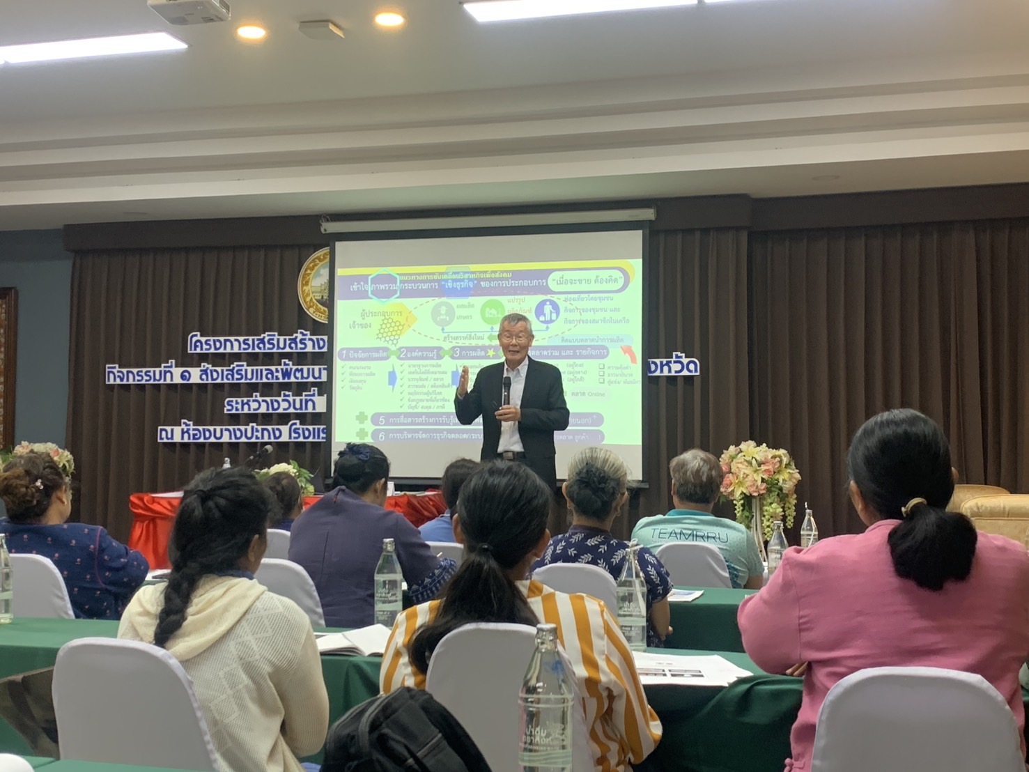 พช. ฉะเชิงเทรา ดำเนินโครงการเสริมสร้างรายได้ด้วยเครือข่ายเกษตรปลอดภัย กิจกรรมหลักที่ ๑ ส่งเสริมและพัฒนาศักยภาพเครือข่ายเกษตรปลอดภัยระดับจังหวัด กิจกรรมประชุมเชิงปฏิบัติการการส่งเสริมและพัฒนาศักยภาพเครือข่ายเกษตรปลอดภัยระดับจังหวัด