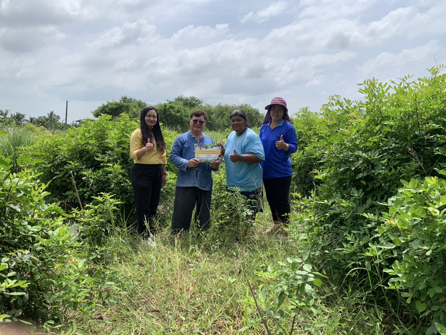 🪴📝พช.ฉะเชิงเทรา ติดตามผลการดำเนินโครงการขยายผลการจัดทำแปลงอนุรักษ์พันธุกรรมพืช