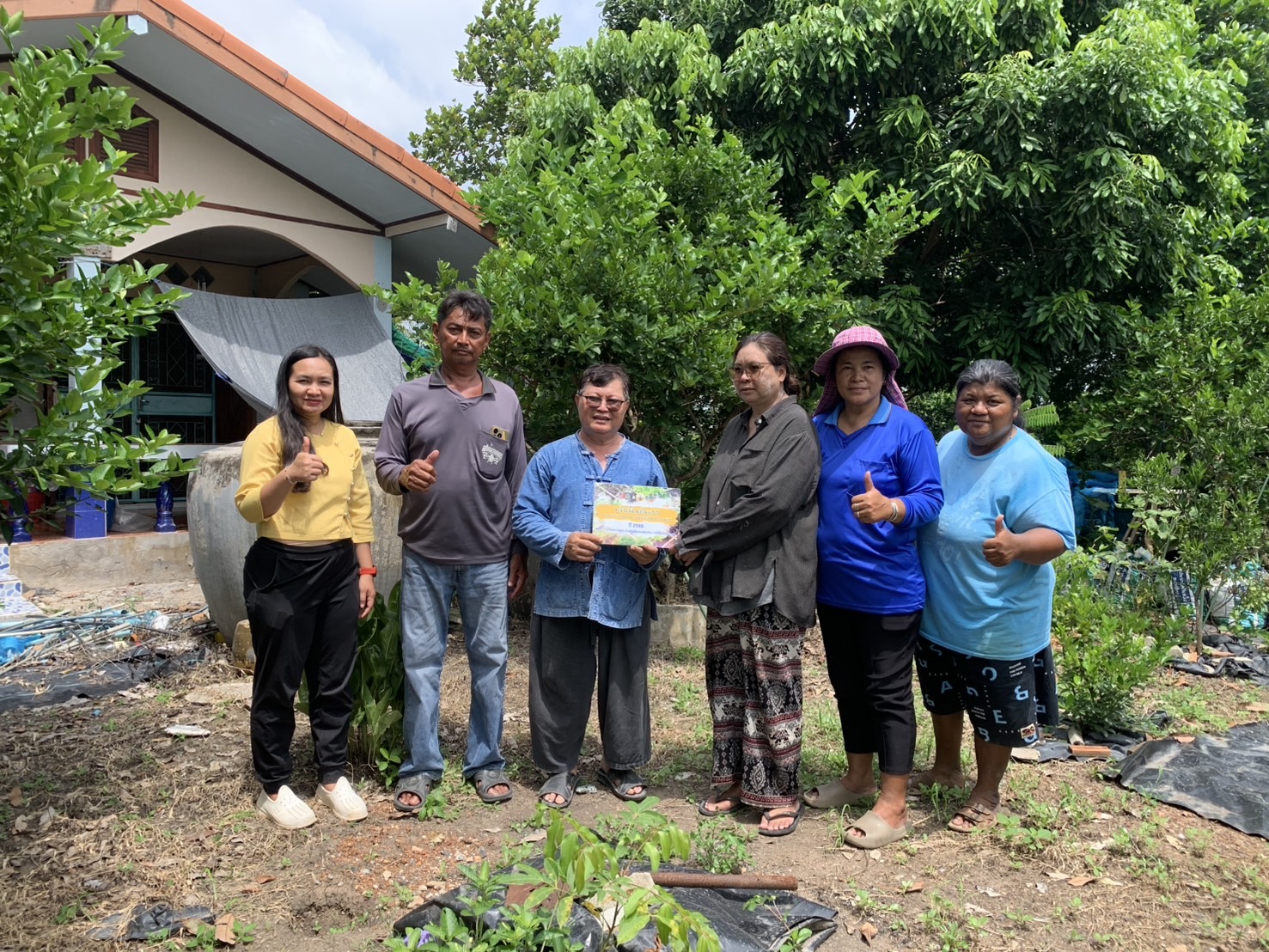 🪴📝พช.ฉะเชิงเทรา ติดตามผลการดำเนินโครงการขยายผลการจัดทำแปลงอนุรักษ์พันธุกรรมพืช