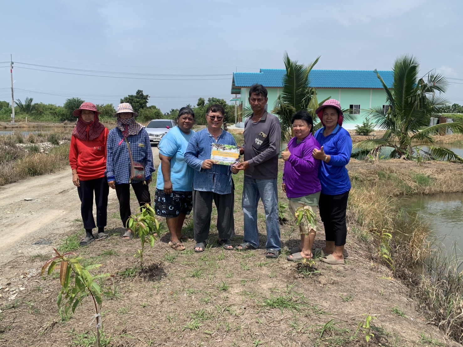 🪴📝พช.ฉะเชิงเทรา ติดตามผลการดำเนินโครงการขยายผลการจัดทำแปลงอนุรักษ์พันธุกรรมพืช