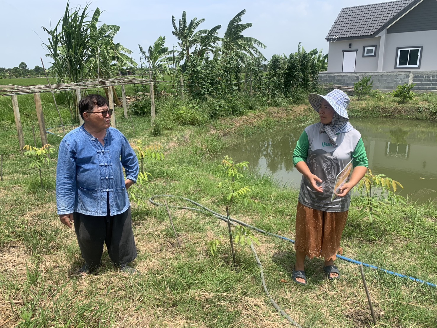 🪴📝พช.ฉะเชิงเทรา ติดตามผลการดำเนินโครงการขยายผลการจัดทำแปลงอนุรักษ์พันธุกรรมพืช