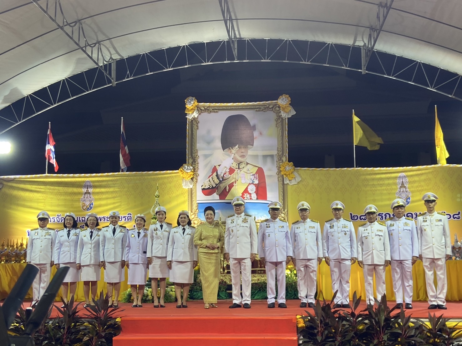 💛พช.ฉะเชิงเทรา ร่วมพิธีถวายเครื่องราชสักการะ วางพานพุ่ม และจุดเทียนถวายพระพรชัยมงคล เนื่องในโอกาสวันเฉลิมพระชนมพรรษา 28 กรกฎาคม 2568