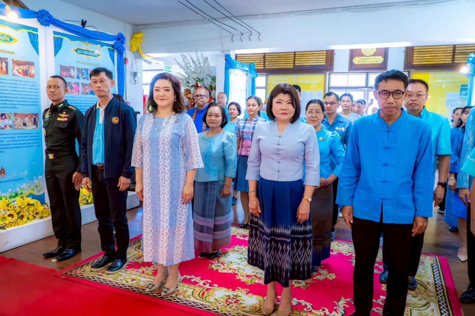 🩵❤️พัฒนาชุมชนฉะเชิงเทรา ร่วมพิธีลงนามถวายพระพรชัยมงคล สมเด็จพระนางเจ้าสิริกิติ์ พระบรมราชินีนาถ พระบรมราชชนนีพันปีหลวง เนื่องในโอกาสวันเฉลิมพระชนมพรรษา 12 สิงหาคม 2568