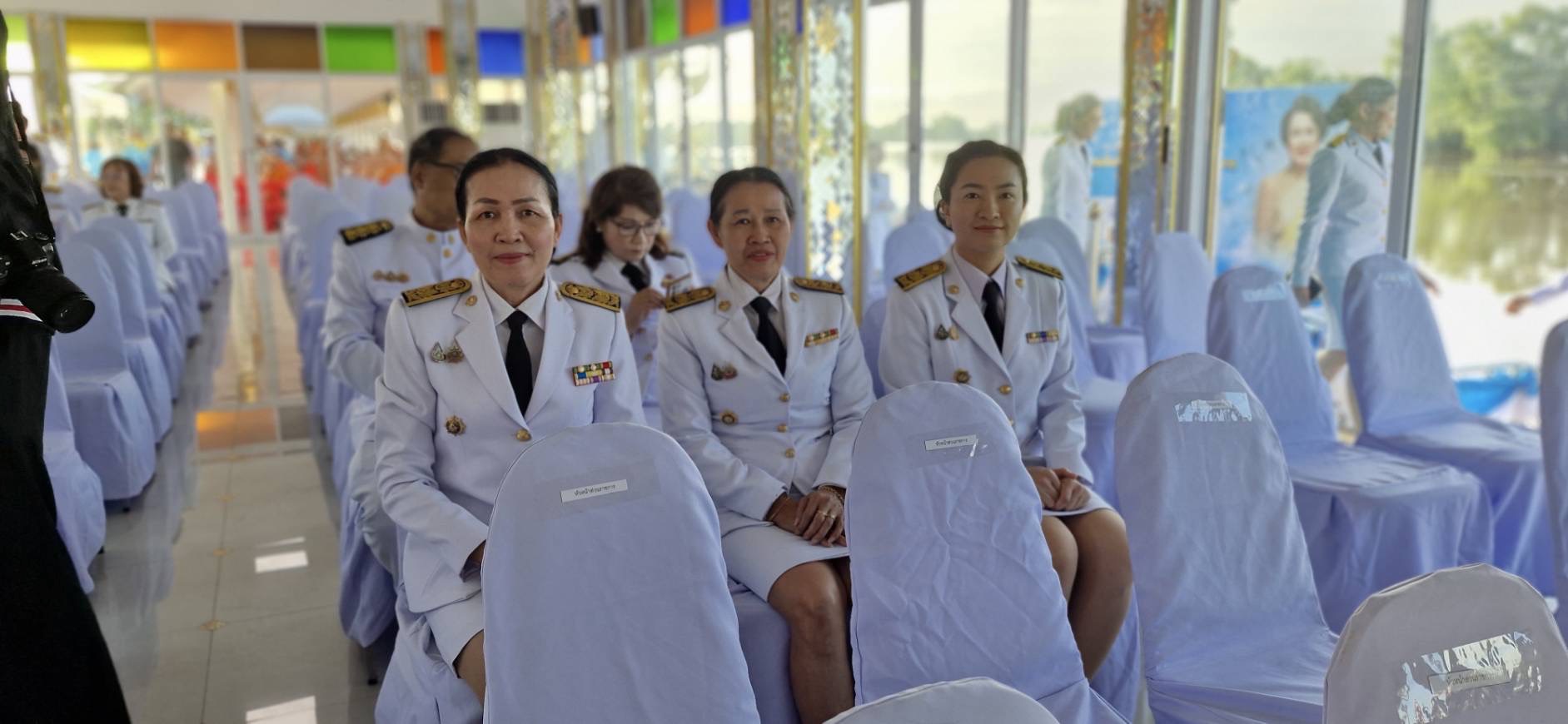 🩵พช.ฉะเชิงเทรา ร่วมพิธีเจริญพระพุทธมนต์และทำบุญตักบาตรถวายพระราชกุศล เนื่องในโอกาสมหามงคลเฉลิมพระชนมพรรษา 93 พรรษา สมเด็จพระนางเจ้าสิริกิติ์ พระบรมราชินีนาถ พระบรมราชชนนีพันปีหลวง 12 สิงหาคม 2568