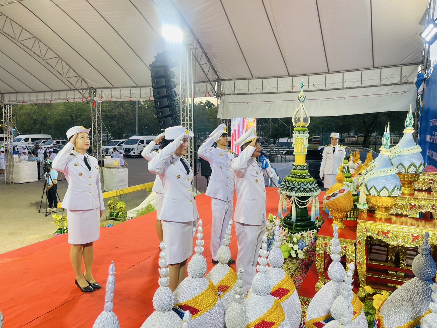 🩵พช.ฉะเชิงเทรา ร่วมพิธีถวายเครื่องราชสักการะ และจุดเทียนถวายพระพรชัยมงคล เนื่องในโอกาสมหามงคลเฉลิมพระชนมพรรษา 93 พรรษา สมเด็จพระนางเจ้าสิริกิติ์ พระบรมราชินีนาถ พระบรมราชชนนีพันปีหลวง 12 สิงหาคม 2568