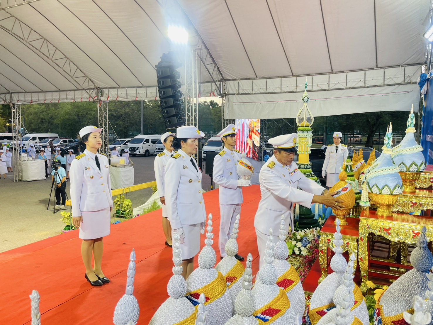 🩵พช.ฉะเชิงเทรา ร่วมพิธีถวายเครื่องราชสักการะ และจุดเทียนถวายพระพรชัยมงคล เนื่องในโอกาสมหามงคลเฉลิมพระชนมพรรษา 93 พรรษา สมเด็จพระนางเจ้าสิริกิติ์ พระบรมราชินีนาถ พระบรมราชชนนีพันปีหลวง 12 สิงหาคม 2568